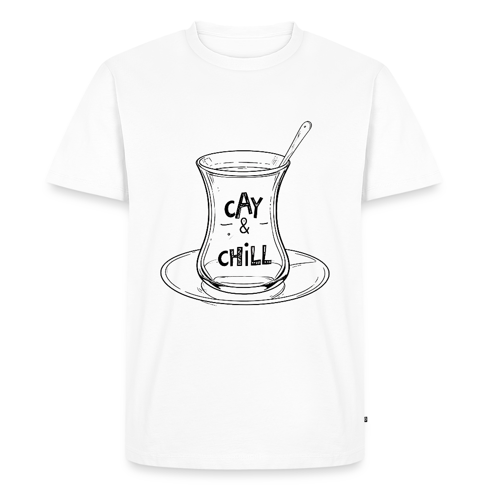 Männer Premium T-Shirt - Weiß