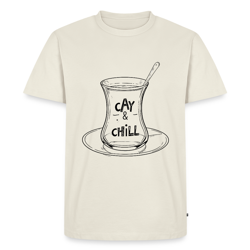 Männer Premium T-Shirt - Naturweiß