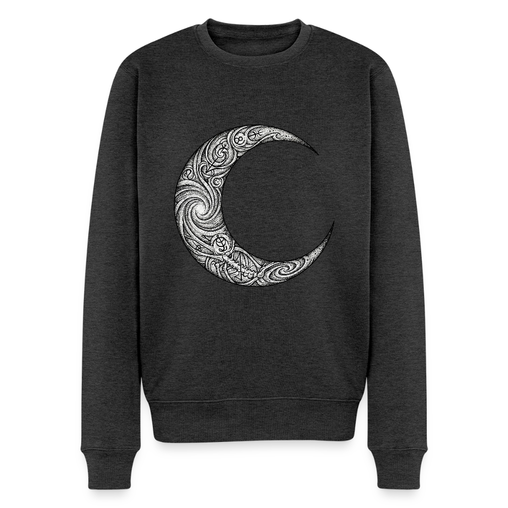 Männer Premium Pullover - Anthrazit meliert