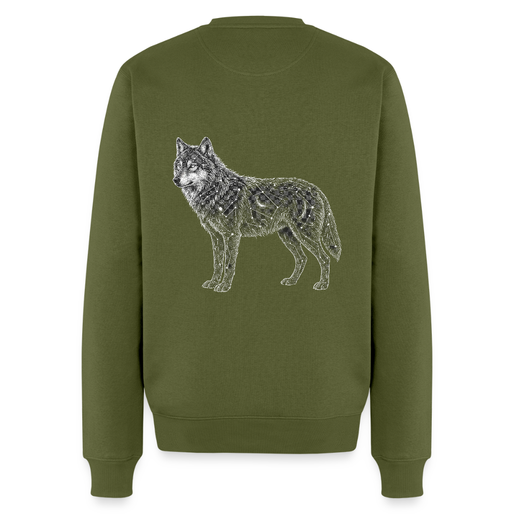 Männer Premium Pullover - Khaki