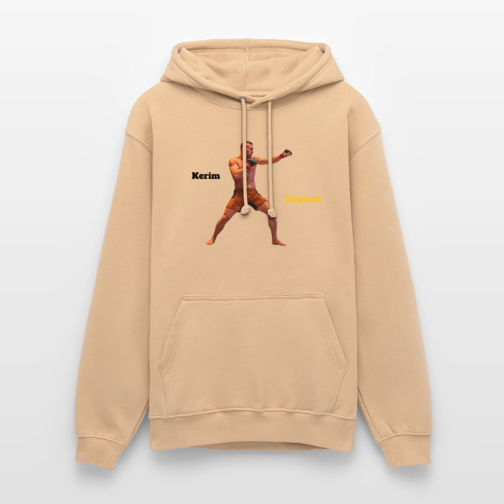 "Grenzen überschritten" Statement Hoodie – MMA & Street-Fighter Spruch – Premium Kampfsport Sweatshirt - Pfirsich