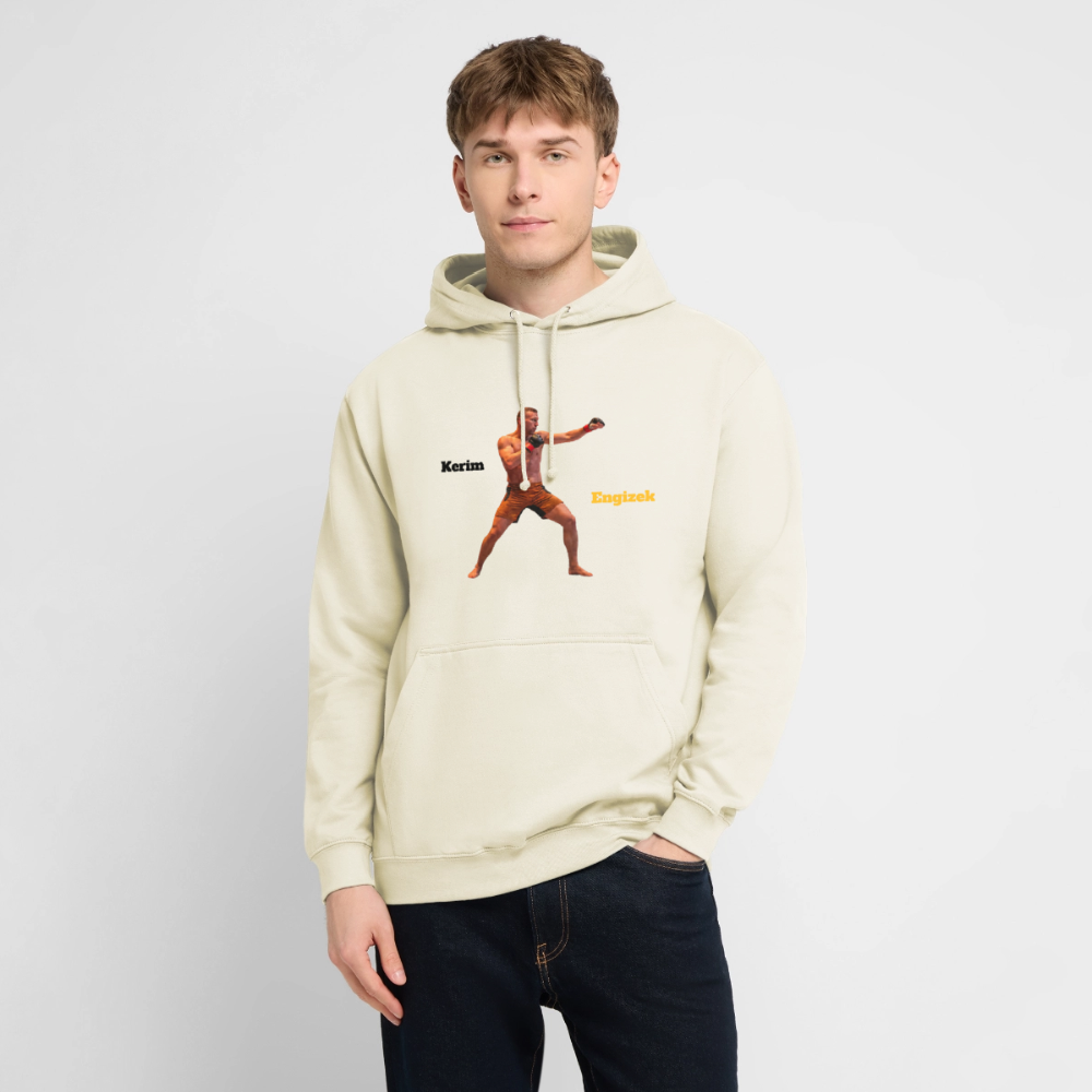 "Grenzen überschritten" Statement Hoodie – MMA & Street-Fighter Spruch – Premium Kampfsport Sweatshirt - Vanille-Milchshake
