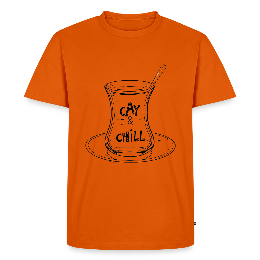 Männer Premium T-Shirt - Orange 