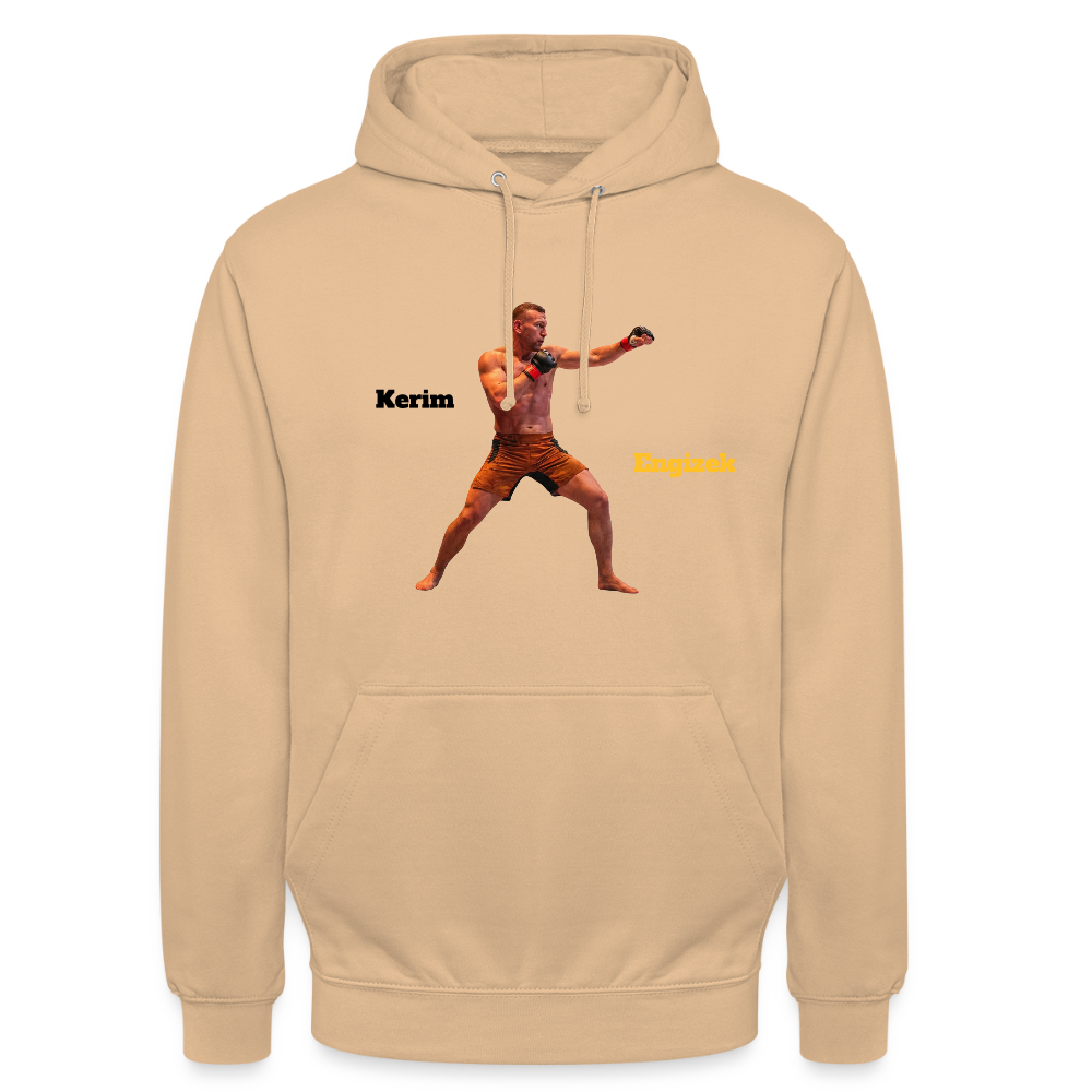"Grenzen überschritten" Statement Hoodie – MMA & Street-Fighter Spruch – Premium Kampfsport Sweatshirt - Pfirsich