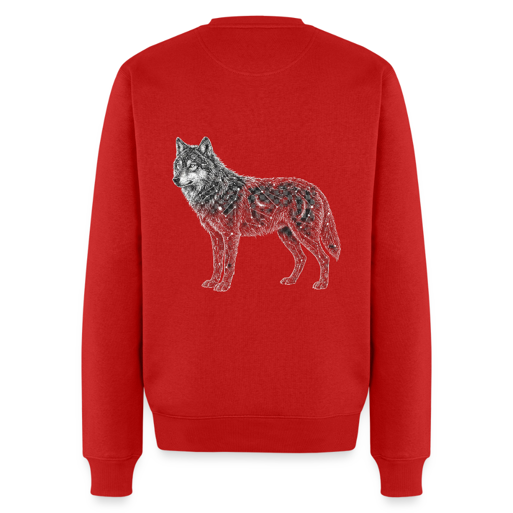 Männer Premium Pullover - Rot