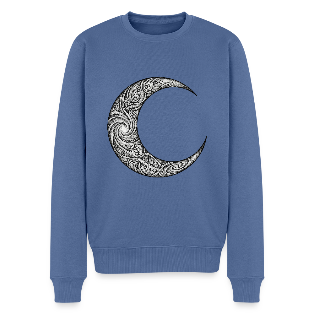 Männer Premium Pullover - Taubenblau