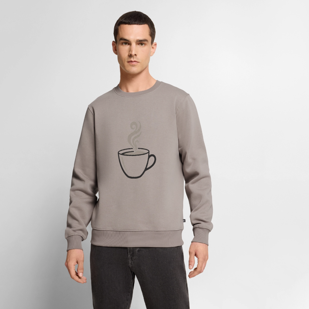 Männer Premium Pullover - Taupe