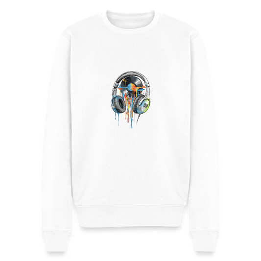 Männer Premium Pullover - Weiß