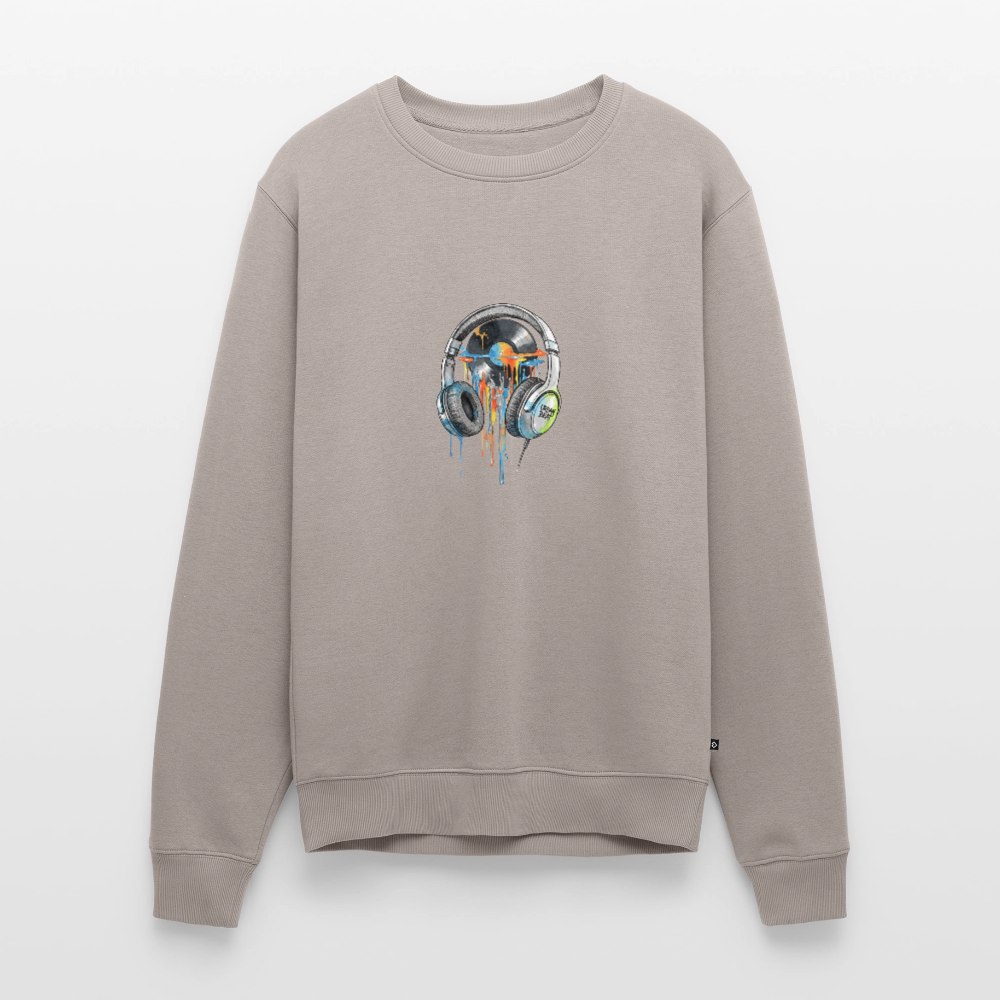 Männer Premium Pullover - Taupe