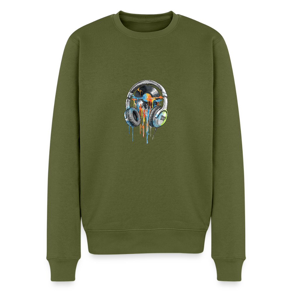 Männer Premium Pullover - Khaki