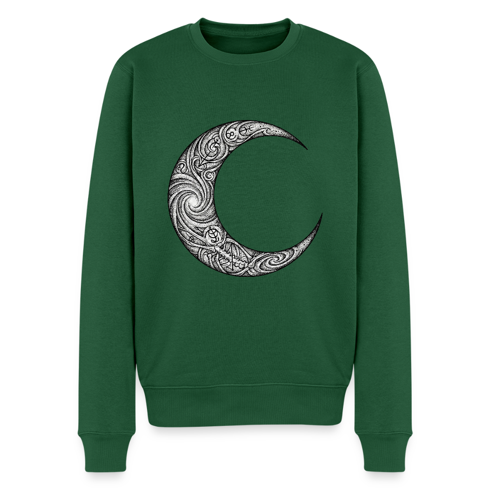 Männer Premium Pullover - Flaschengrün